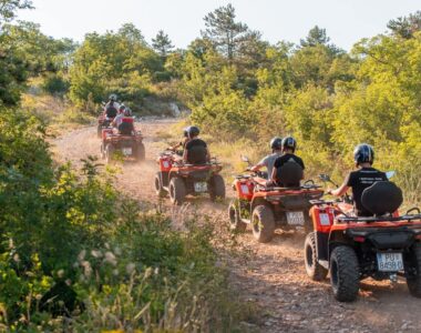 Fun family quad safari in East Istria