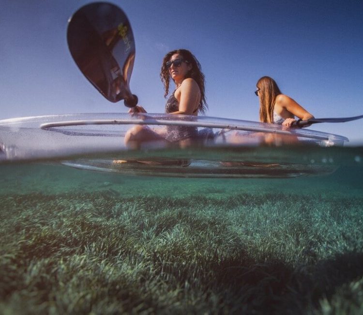 Clear Kayak tour to the Canyon, Island Cliffs and small Cave by Metta Float Outdoor Adventures (1)