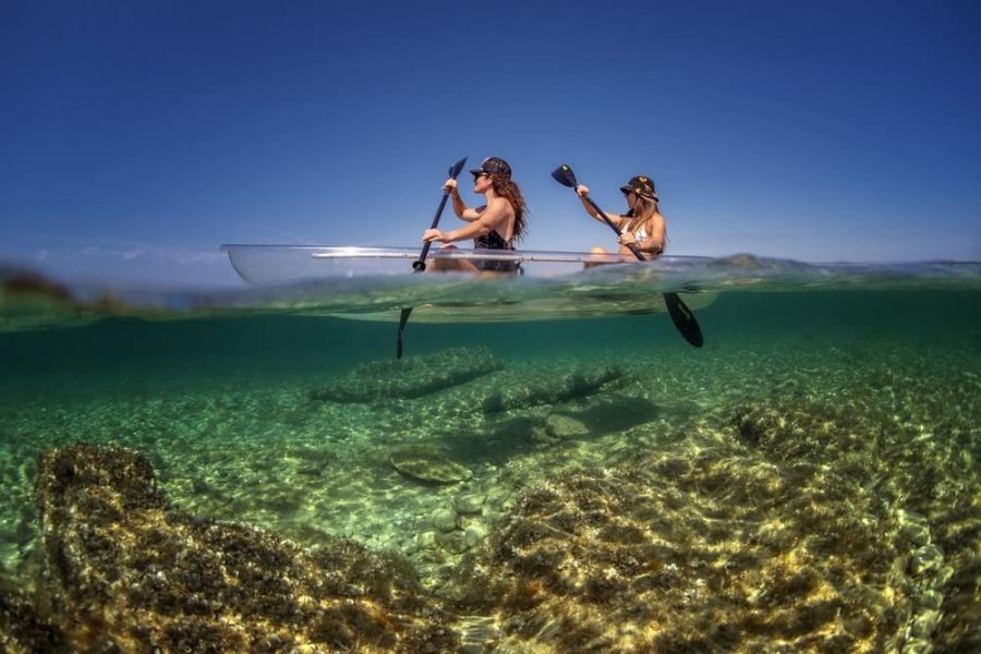 Clear Kayak tour to the Canyon, Island Cliffs and small Cave by Metta Float Outdoor Adventures (2)