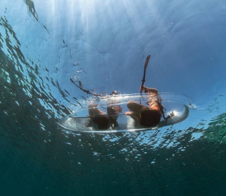 Clear Kayak tour to the Canyon, Island Cliffs and small Cave by Metta Float Outdoor Adventures (6)