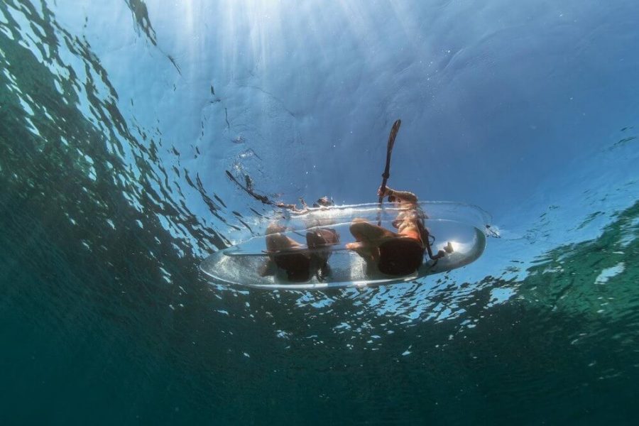 Clear Kayak tour to the Canyon, Island Cliffs and small Cave by Metta Float Outdoor Adventures (6)