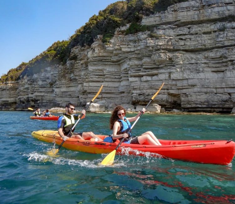 Cliffs and cave kayak adventure (3)