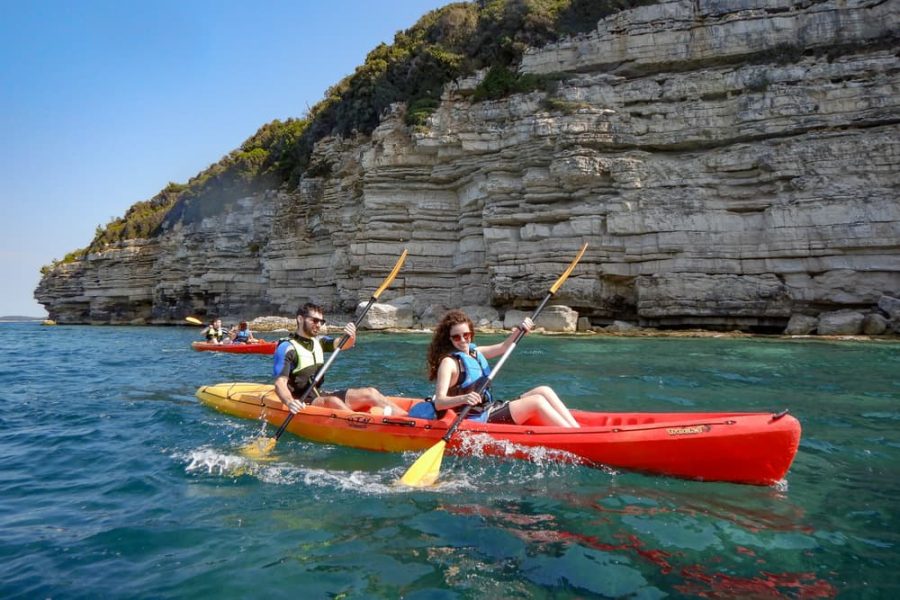 Cliffs and cave kayak adventure (3)