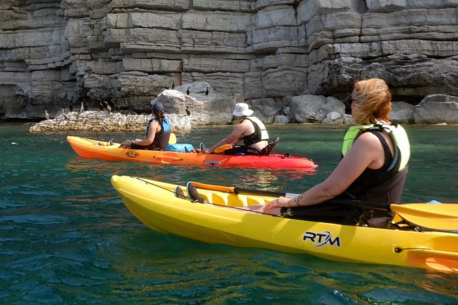 Cliffs and cave kayak adventure (8)