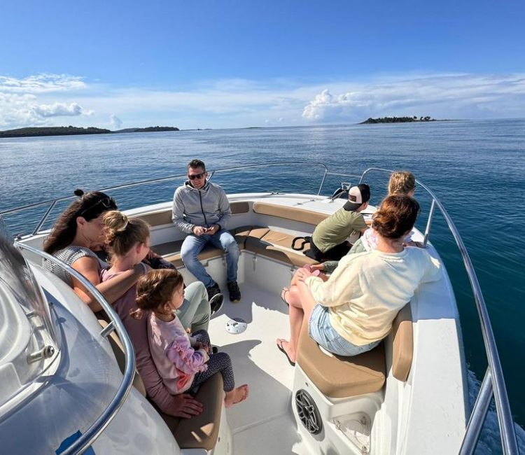Dolphin watching in Vrsar, private family tour