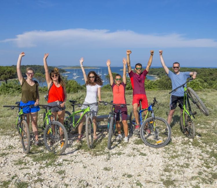Fun e-bike tour at cape Kamenjak, Premantura