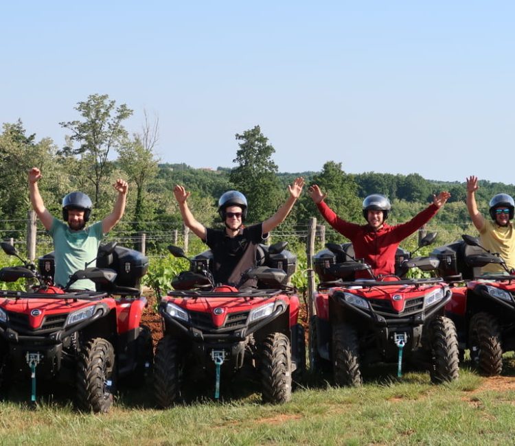 ATV quad bike tour to the peak of Ježenj