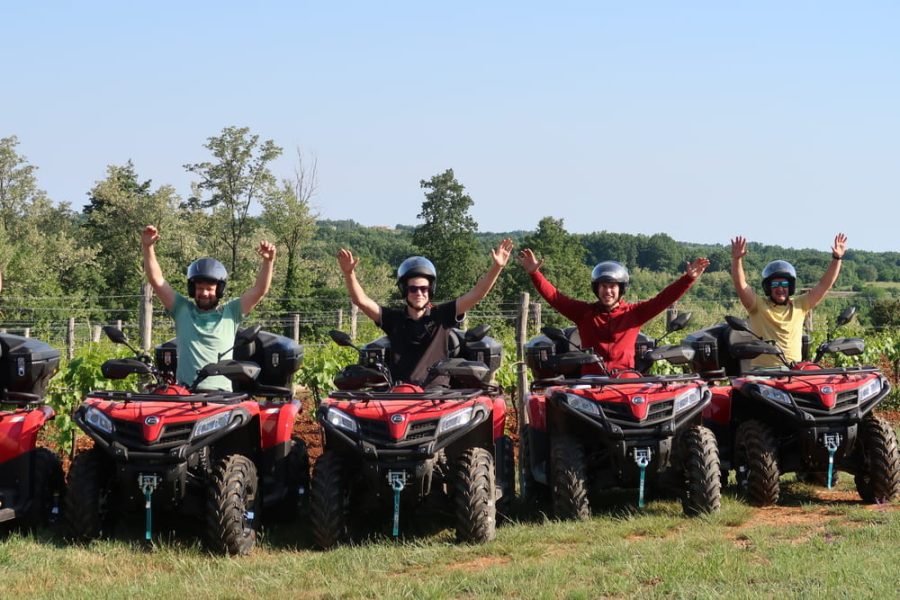 ATV quad bike tour to the peak of Ježenj
