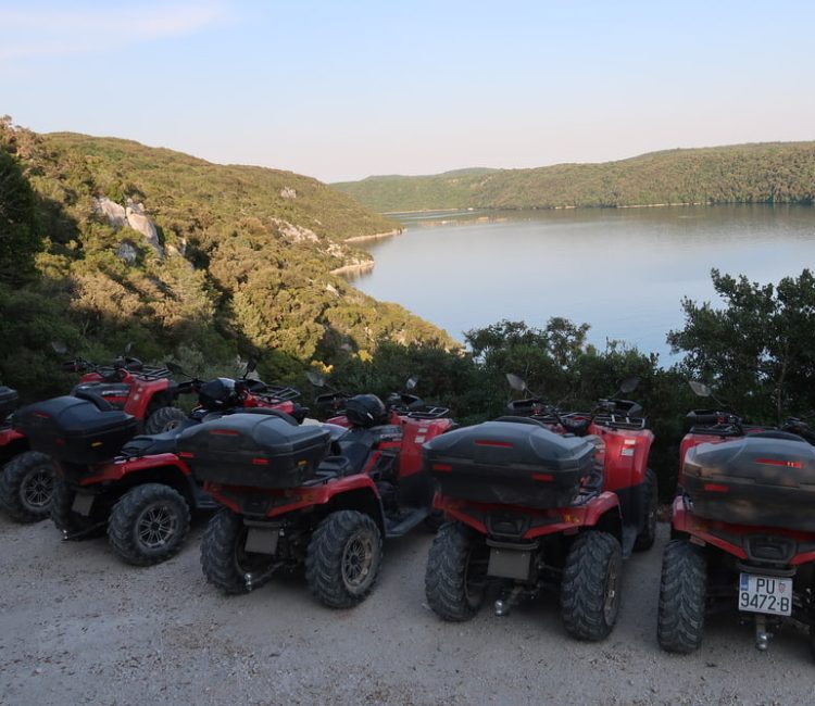ATV quad bike tour to Lim Bay