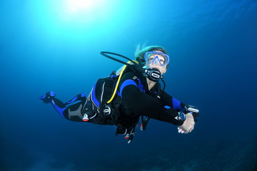 Try scuba diving in Istria, beginner course