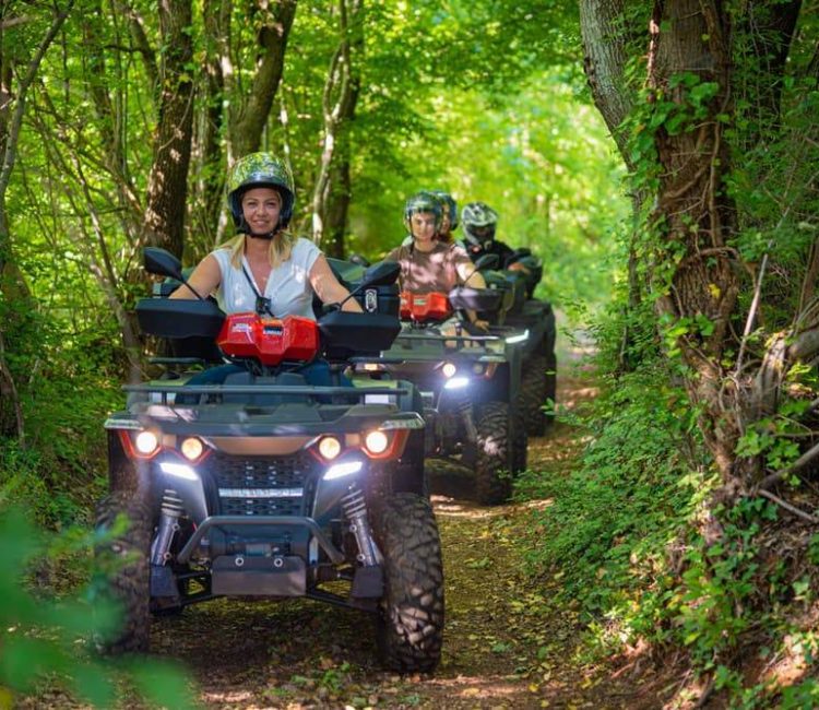 Quad safari - 45. parallel tour, Barban