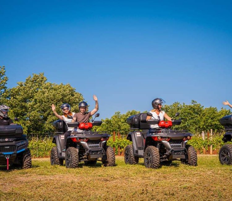 Quad safari - exciting seaside tour, Barban