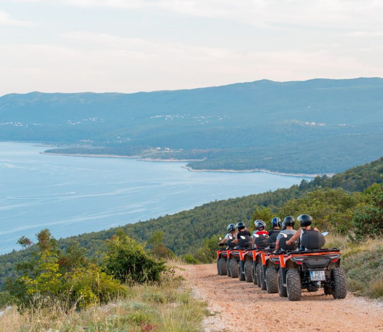 Skitača quad tour with a local guide