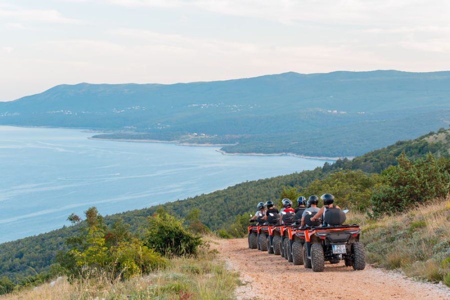 Skitača quad tour with a local guide