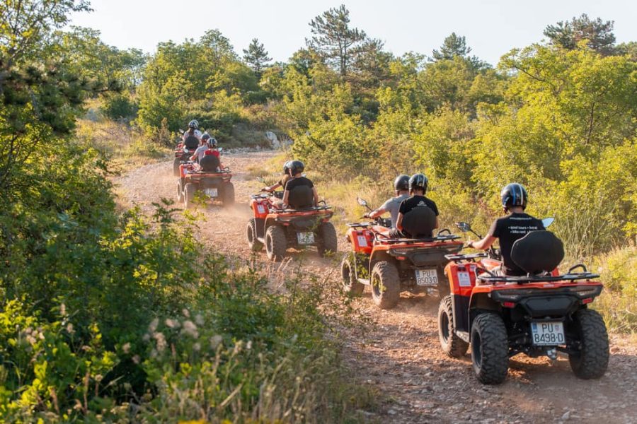 Fun family quad safari in East Istria